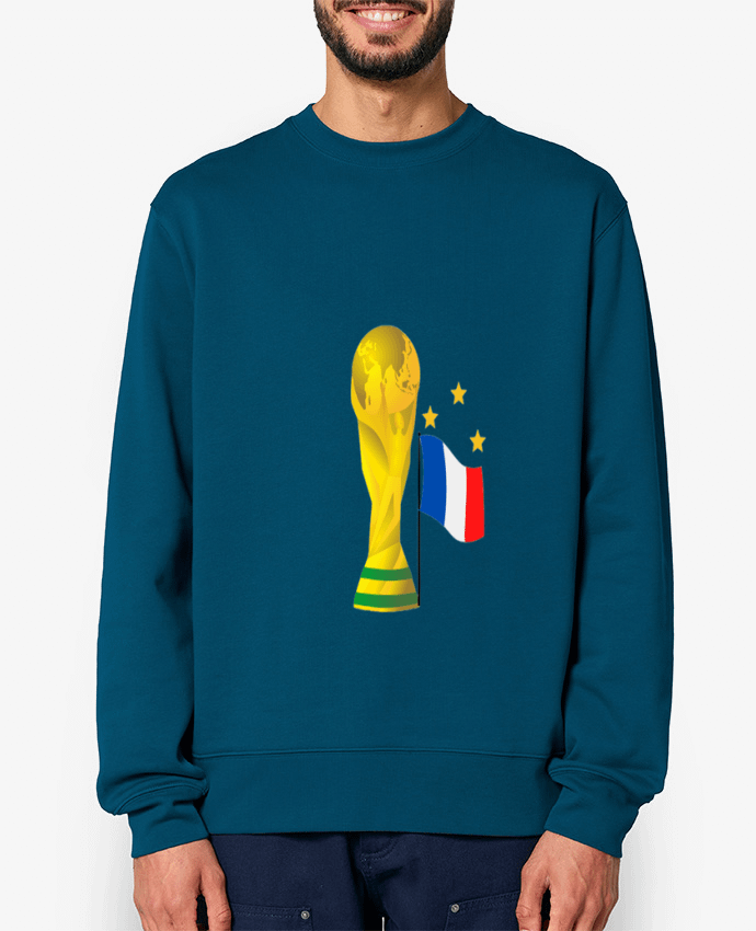 Sweat-shirt Coupe du monde 3 étoiles Par FMTdesigner