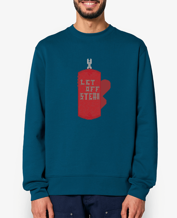 Sweat-shirt LET OFF STEAM Par Santiaguen