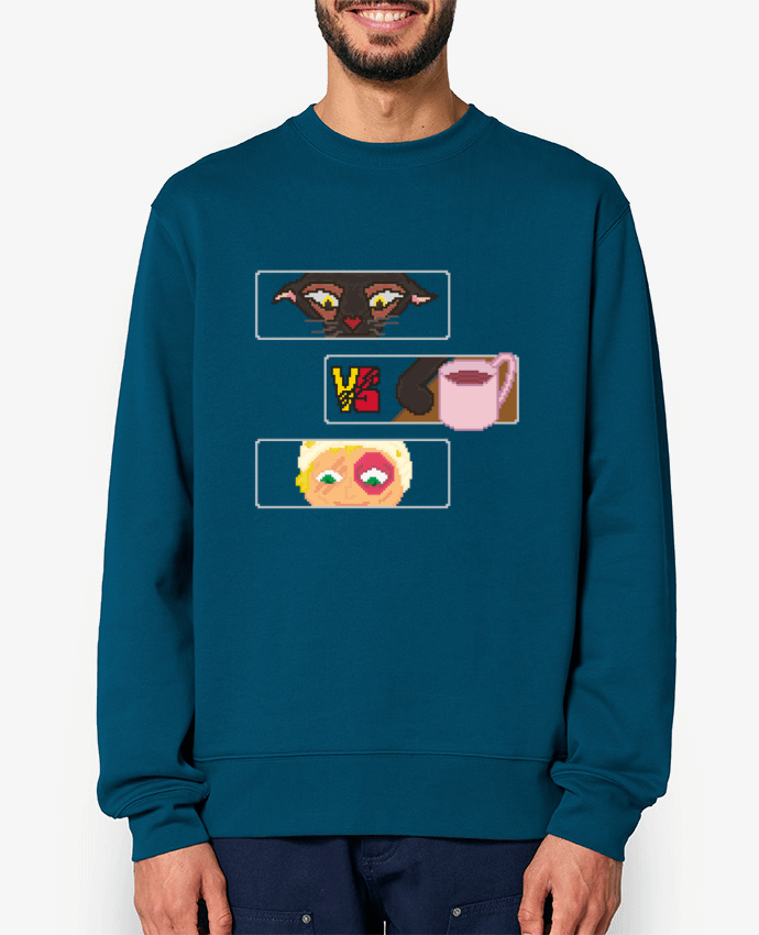 Sweat-shirt THE CURIOSITY Par Santiaguen