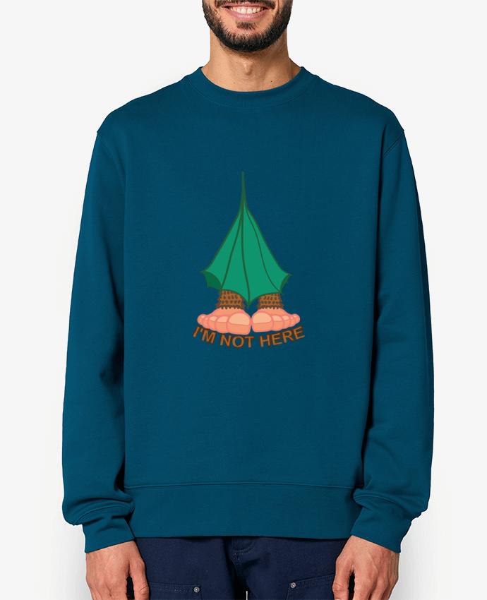 Sweat-shirt I M NOT HERE Par Santiaguen