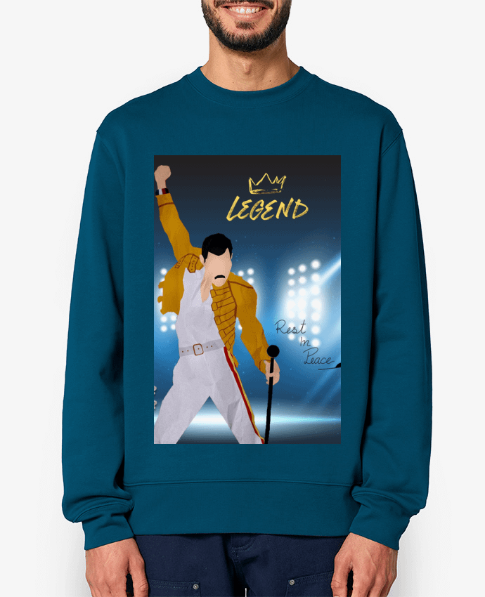 Sweat-shirt Freddie Mercury Par mscaglione