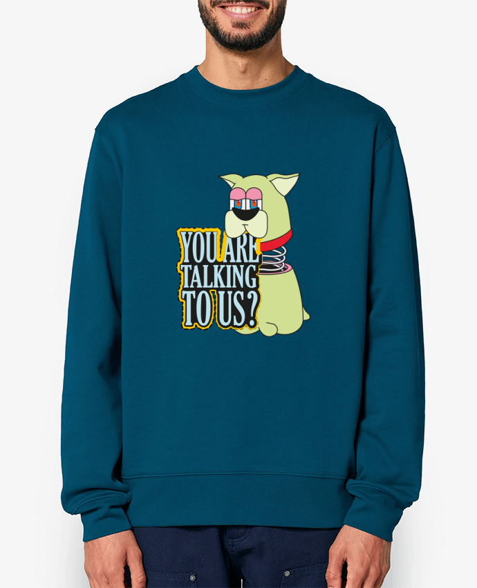 Sweat-shirt TALKING Par Santiaguen
