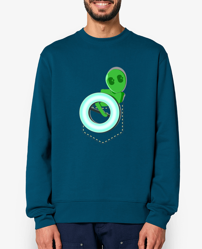Sweat-shirt LIGHT IN POCKET Par Santiaguen