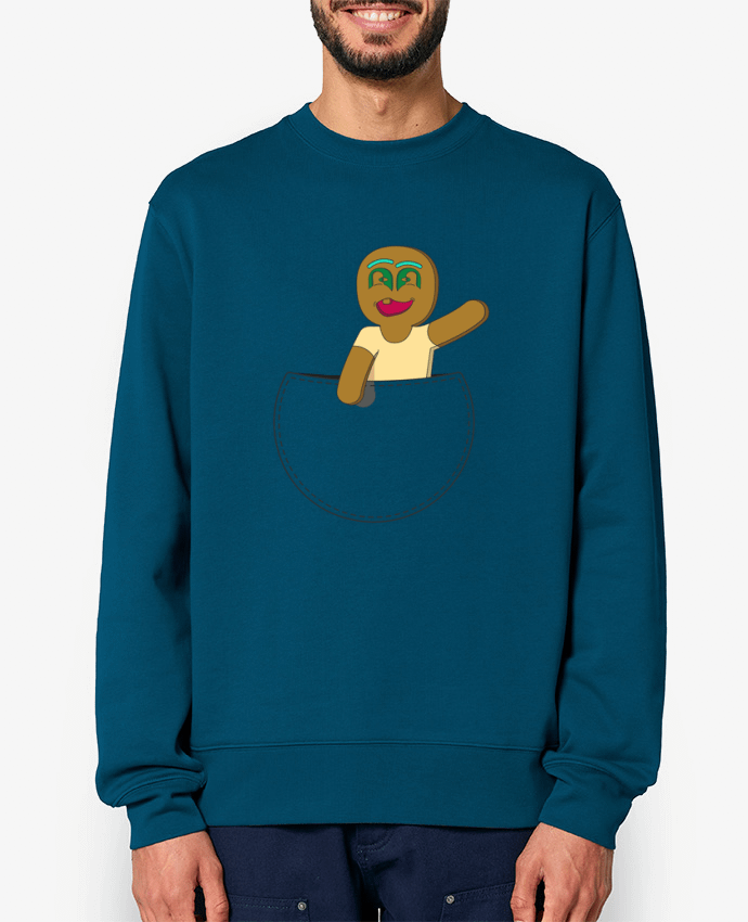 Sweat-shirt COOKIE IN POCKET Par Santiaguen
