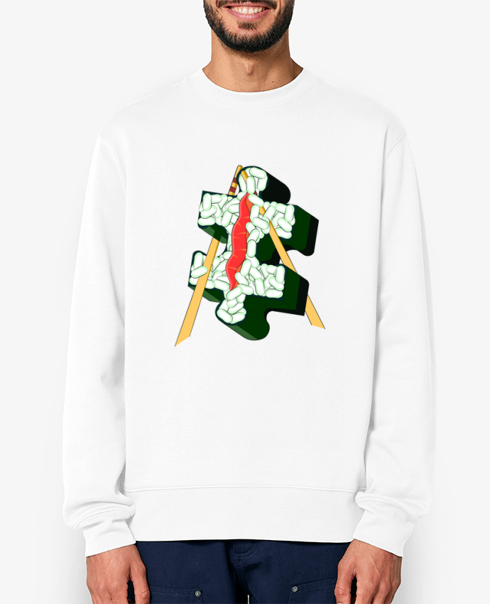 Sweat-shirt SUSHI PIECE Par Santiaguen