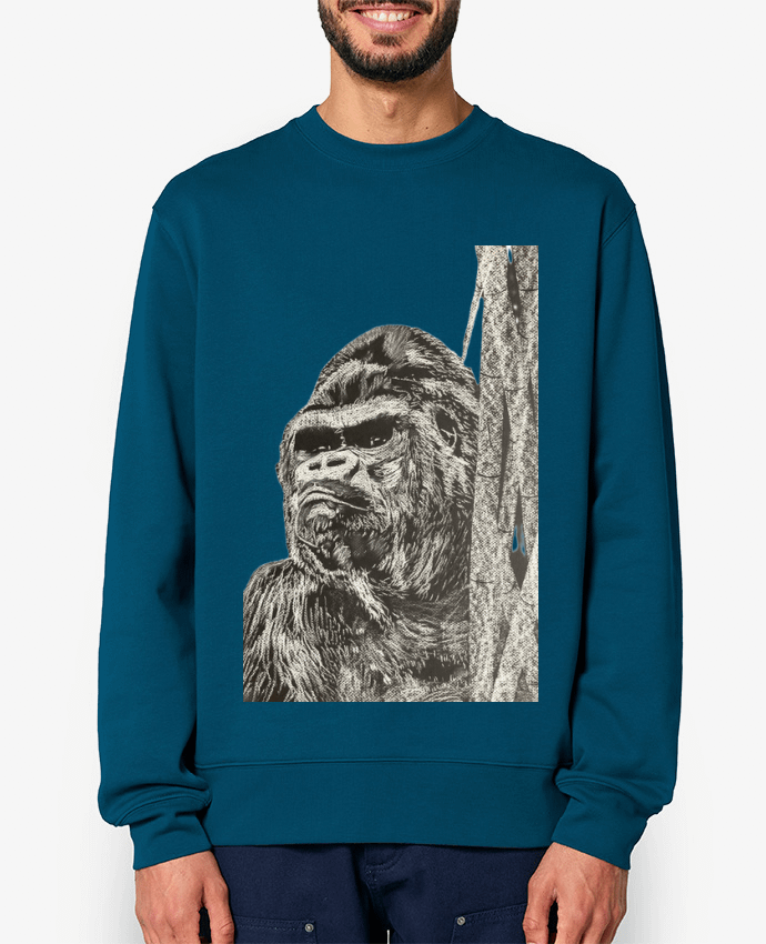 Sweat-shirt Gorille Par Eclat animalier
