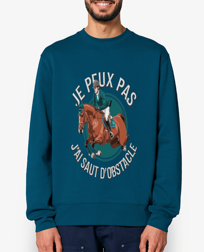 Sweat-shirt je peux pas j'ai saut d'obstacle Par bwilfy
