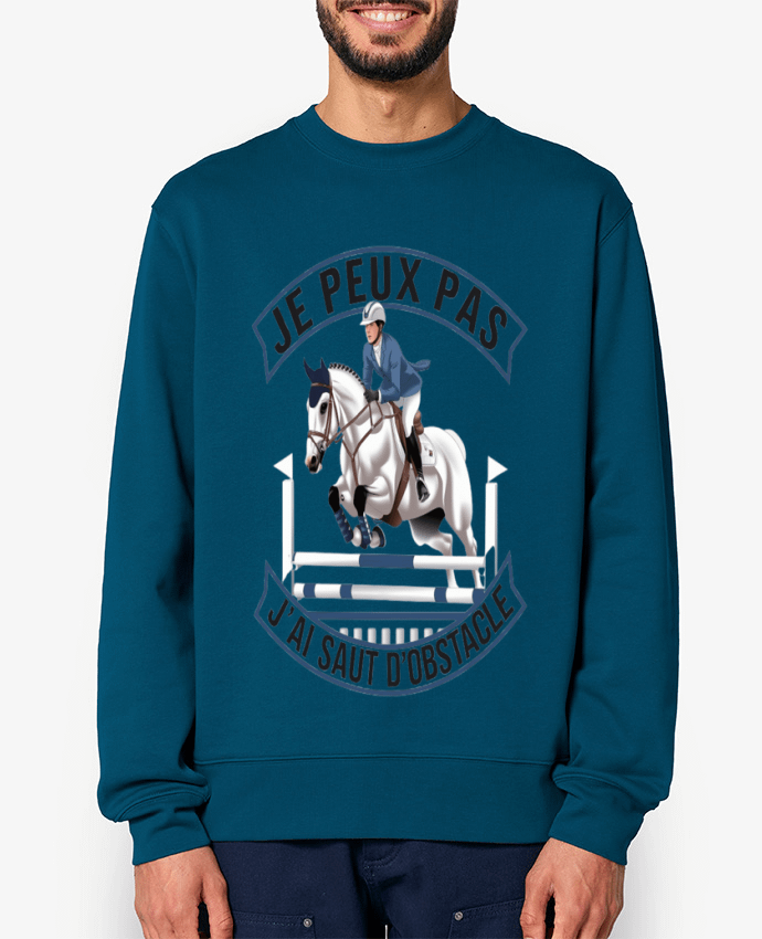 Sweat-shirt je peux pas j'ai saut d'obstacle Par bwilfy
