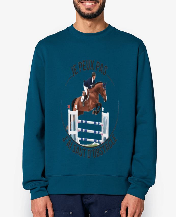 Sweat-shirt je peux pas j'ai saut d'obstacle Par bwilfy