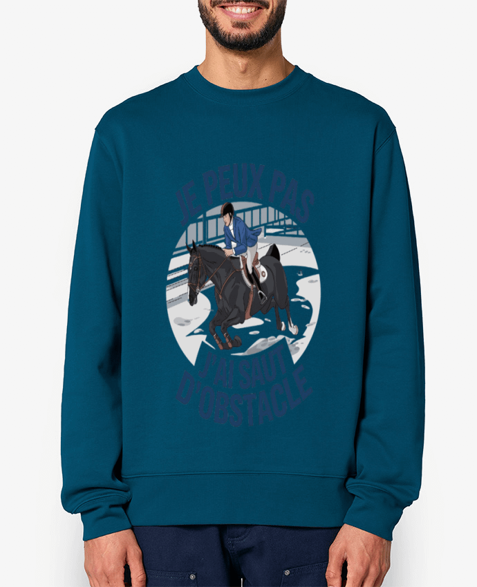 Sweat-shirt je peux pas j'ai saut d'obstacle Par bwilfy