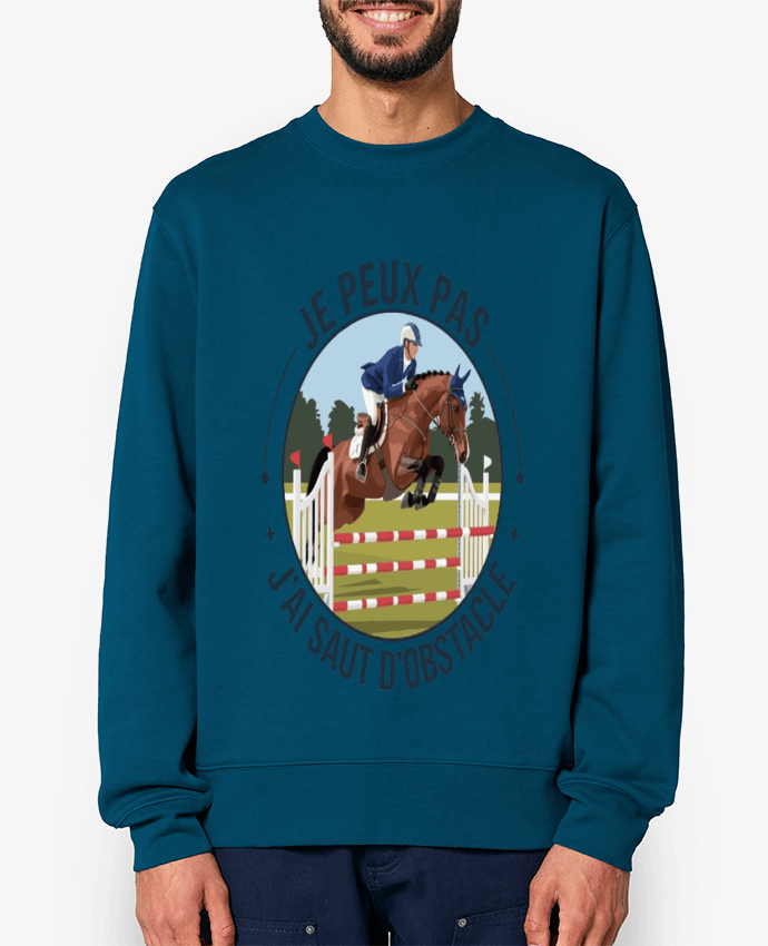 Sweat-shirt je peux pas j'ai saut d'obstacle Par bwilfy