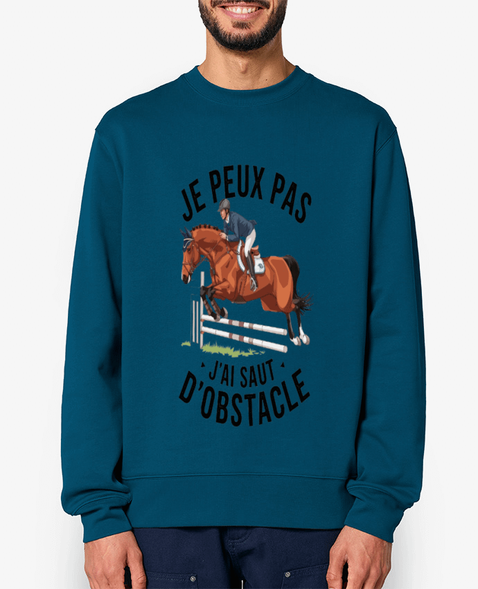Sweat-shirt je peux pas j'ai saut d'obstacle Par bwilfy