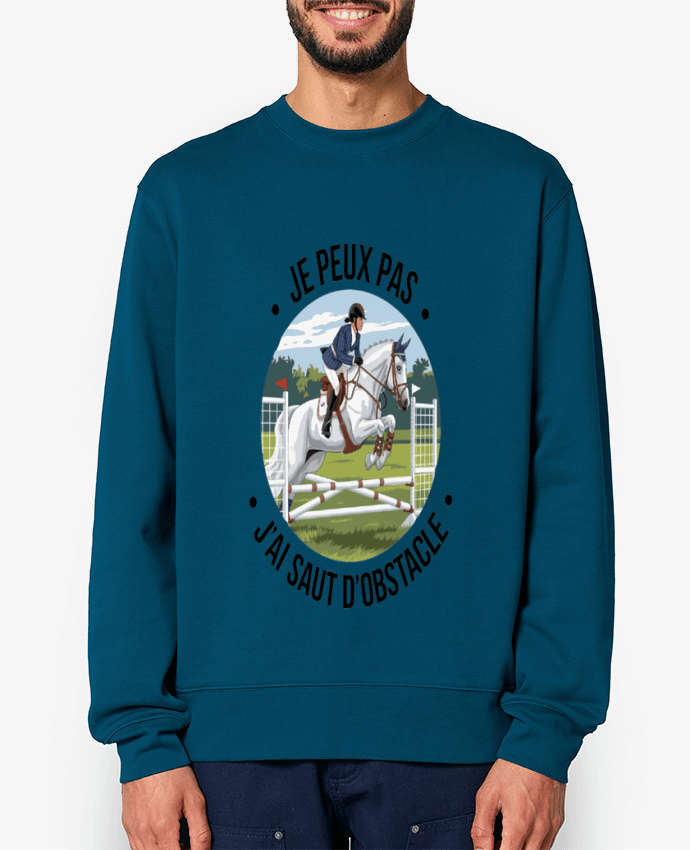 Sweat-shirt je peux pas j'ai saut d'obstacle Par bwilfy