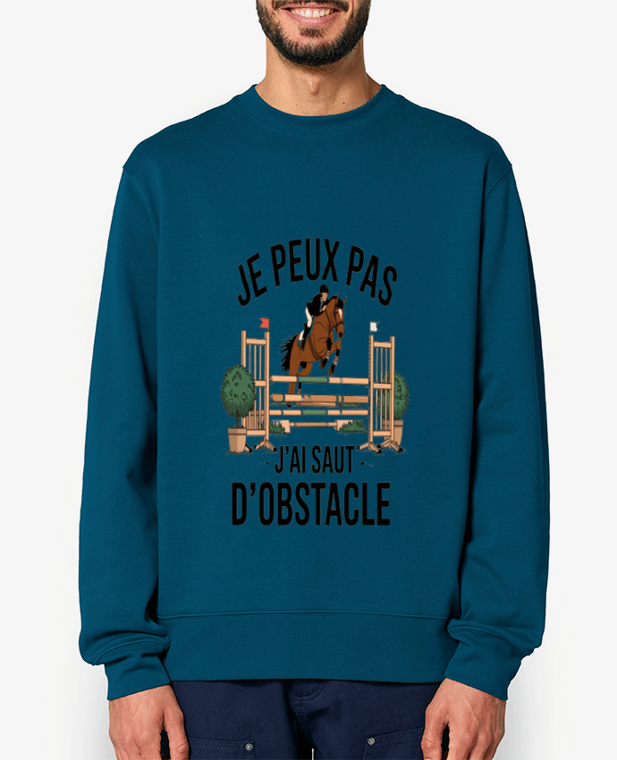 Sweat-shirt je peux pas j'ai saut d'obstacle Par bwilfy