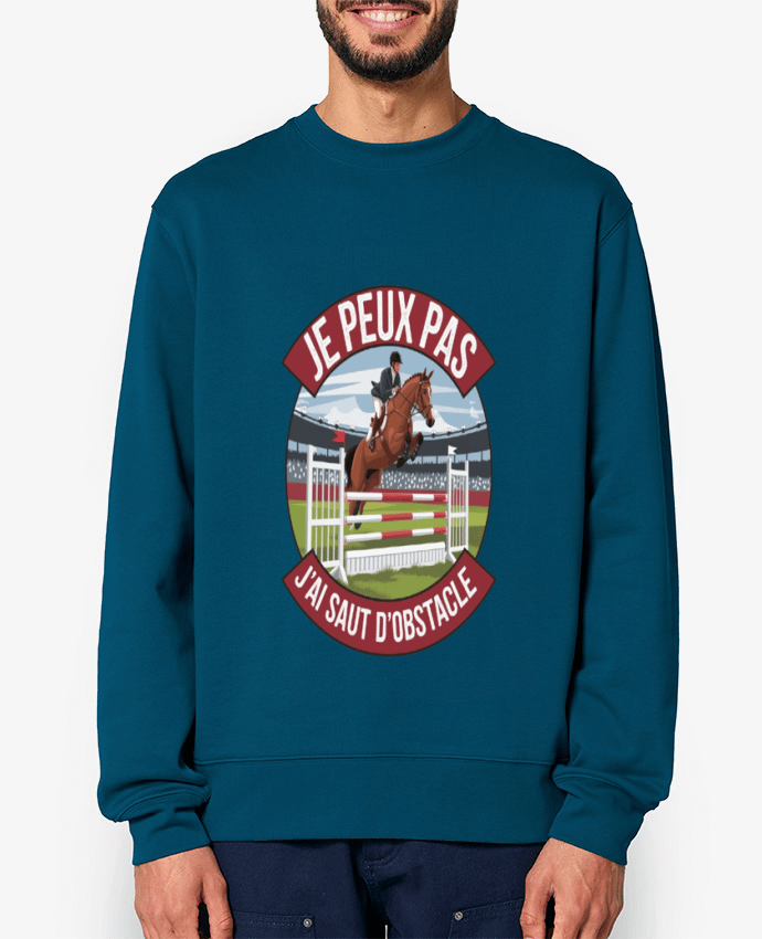 Sweat-shirt je peux pas j'ai saut d'obstacle Par bwilfy