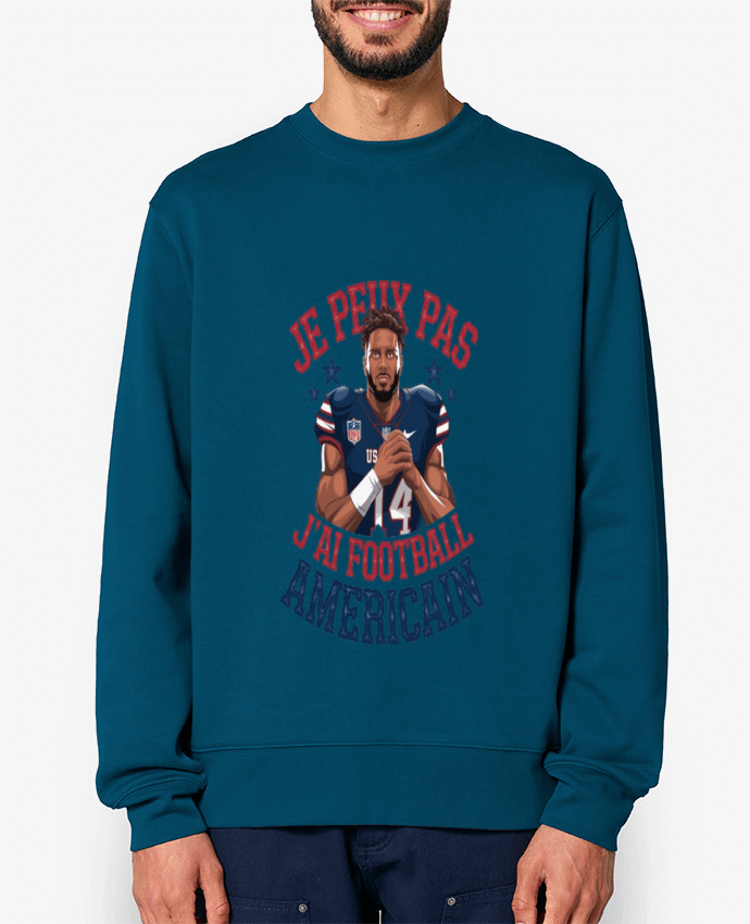 Sweat-shirt je peux pas j'ai football américain Par bwilfy