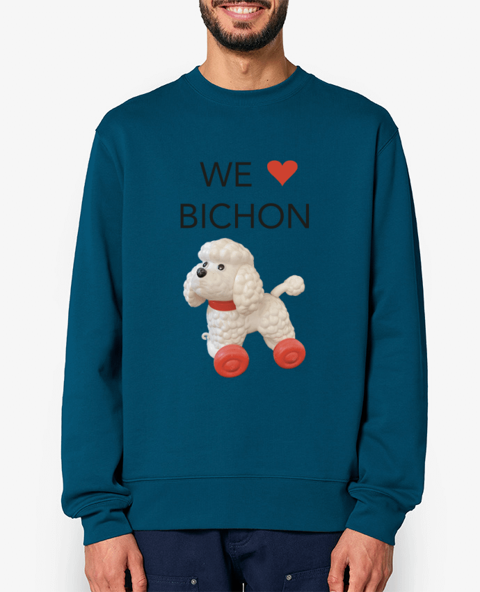 Sweat-shirt We love Bichon Par Unik&moi