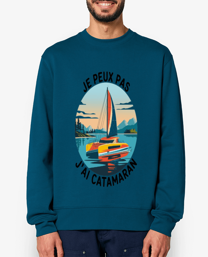 Sweat-shirt je peux pas j'ai catamaran Par bwilfy