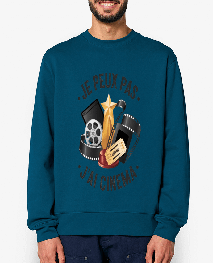 Sweat-shirt je peux pas j'ai cinema Par bwilfy