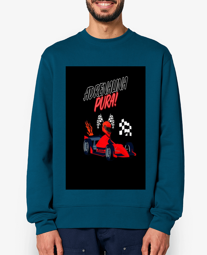 Sweat-shirt adrenalina pura Par cazadoras