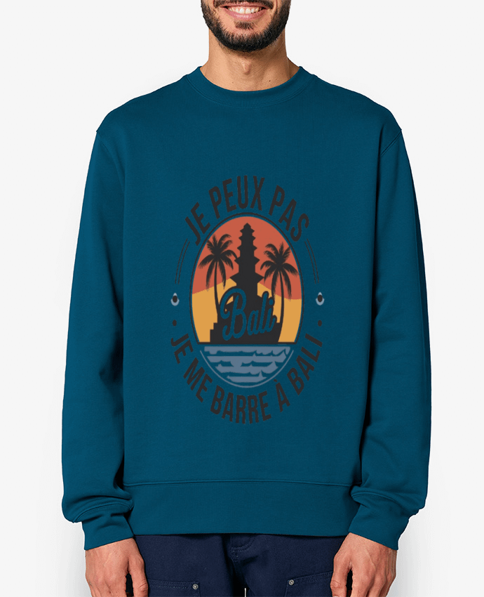 Sweat-shirt je peux pas je me barre a Bali Par bwilfy