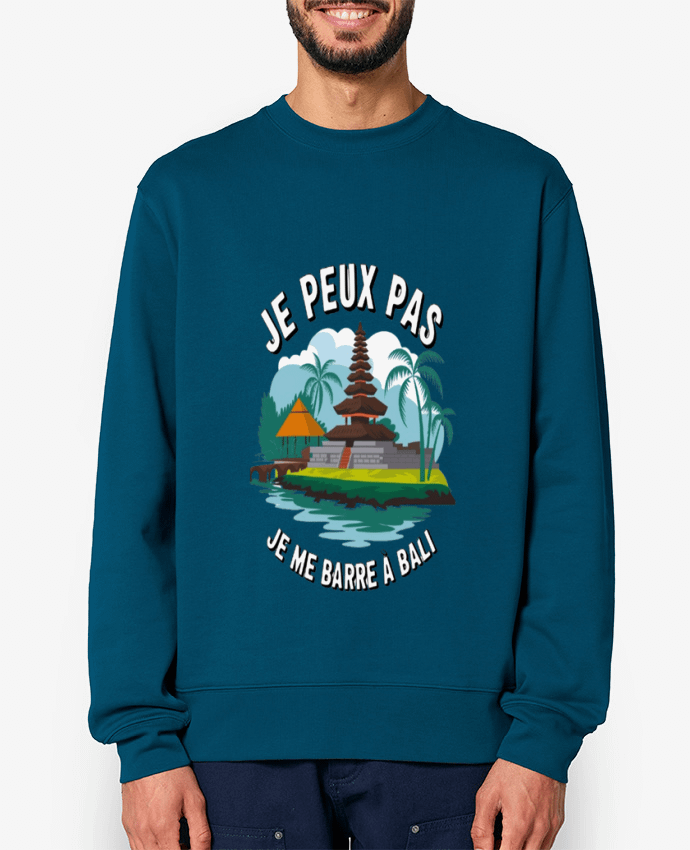 Sweat-shirt je peux pas je me barre a Bali Par bwilfy