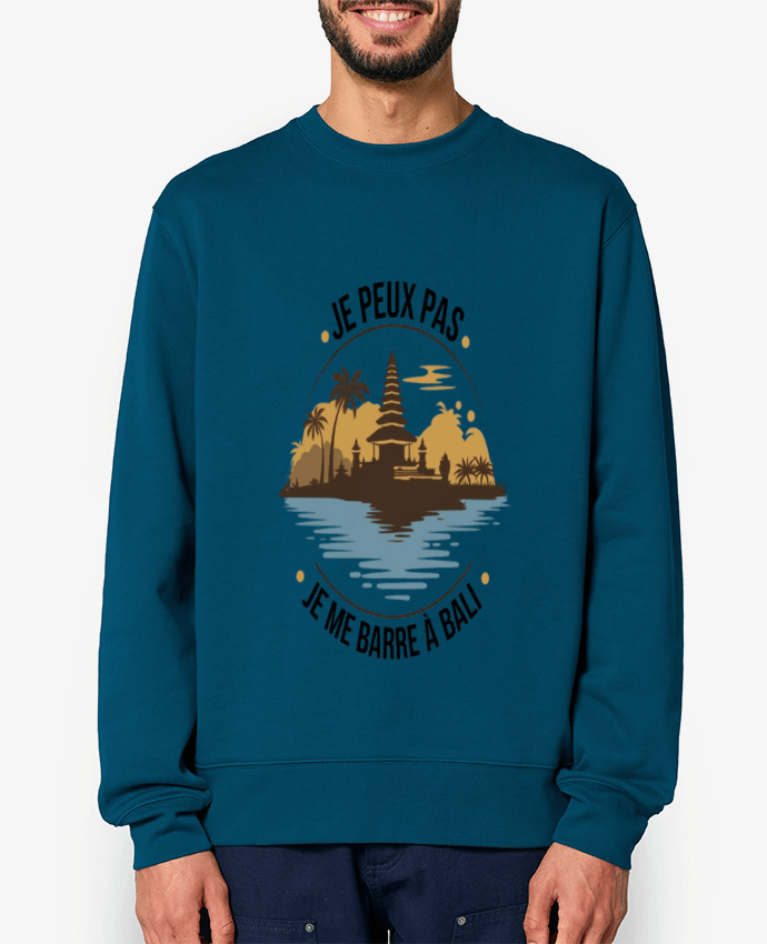 Sweat-shirt je peux pas je me barre à Bali Par bwilfy