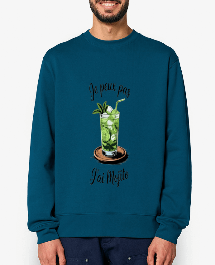 Sweat-shirt je peux pas j'ai mojito Par bwilfy