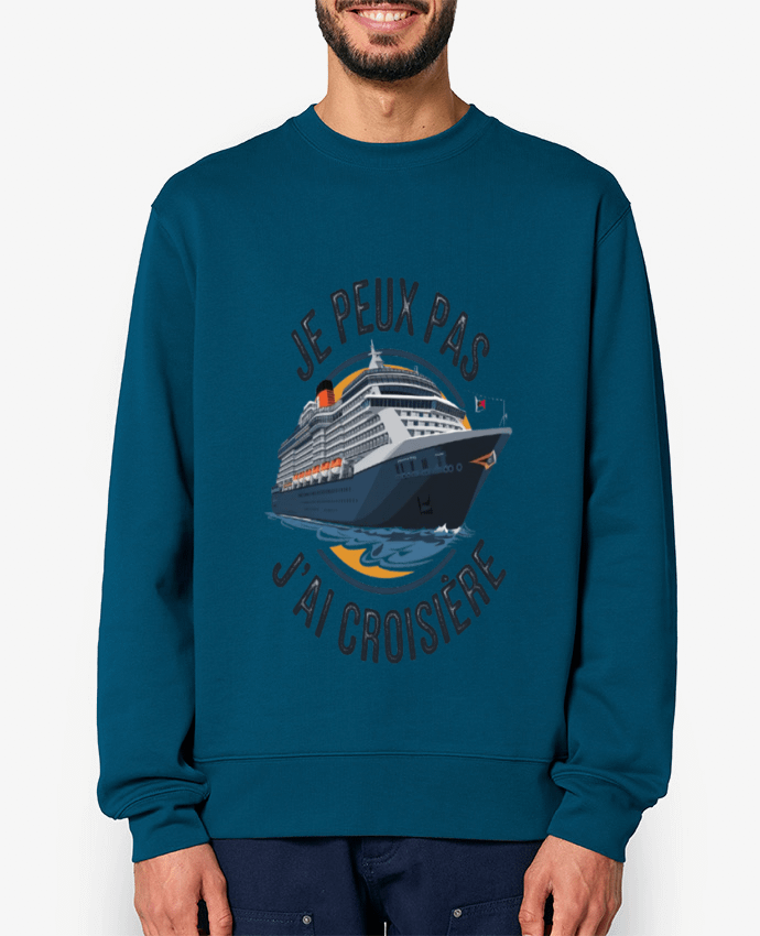 Sweat-shirt je peux pas j'ai croisière Par bwilfy