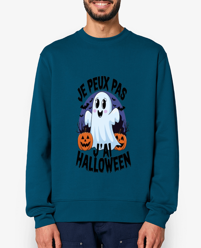 Sweat-shirt je peux pas j'ai halloween Par bwilfy