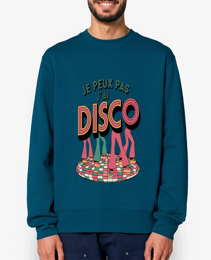 Sweat-shirt je peux pas j'ai disco Par bwilfy