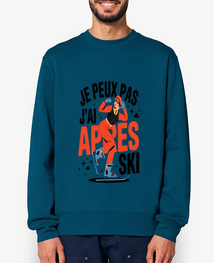 Sweat-shirt je peux pas j'ai après ski Par bwilfy