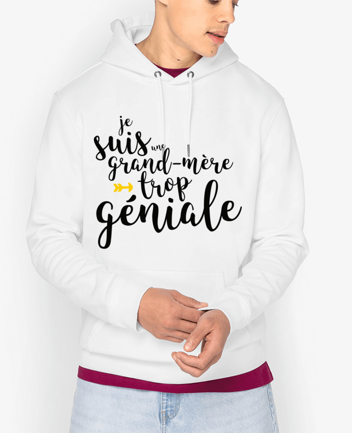 Hoodie Je suis une grand-mère trop géniale Par tunetoo