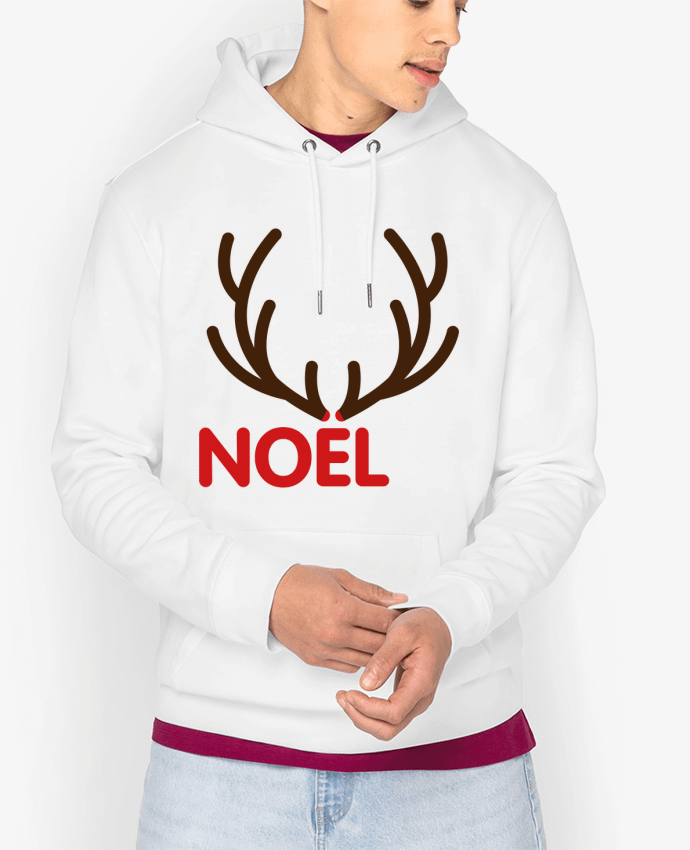 Hoodie Noël avec bois de renne Par tunetoo