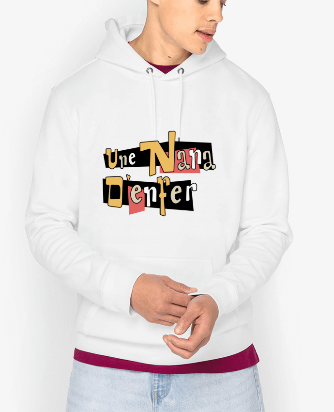 Hoodie Une nana d'enfer Par tunetoo