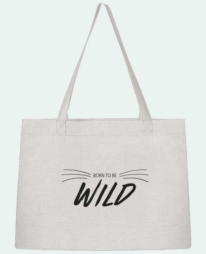 Shopping tote bag Stanley Stella BORN TO WILD by IDÉ'IN
