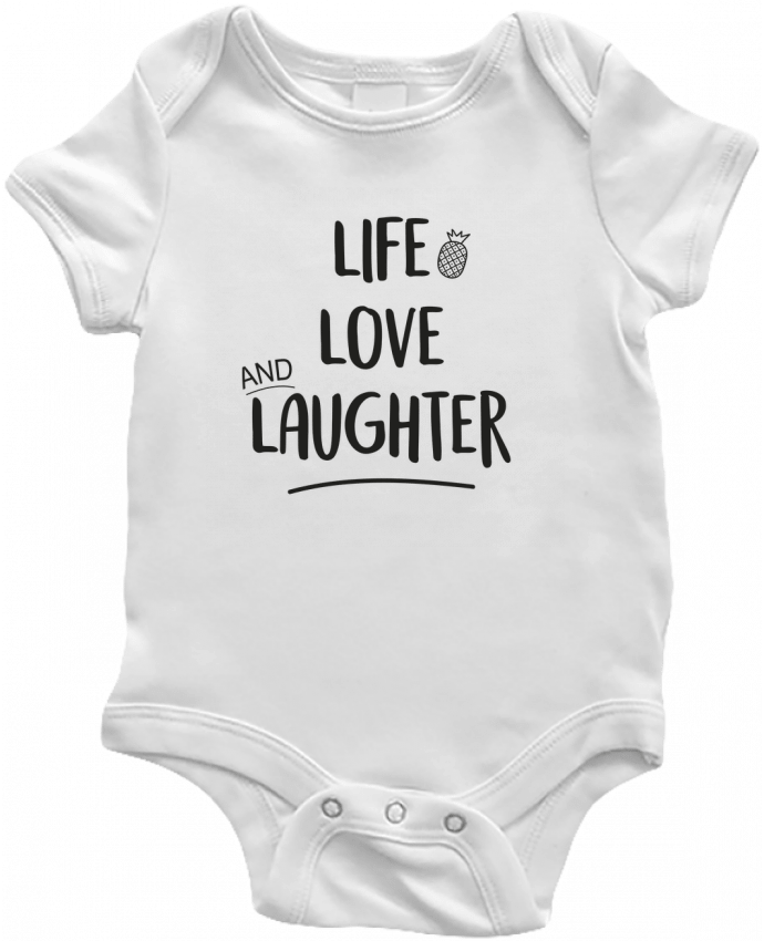Body bébé Life, love and laughter... par IDÉ'IN