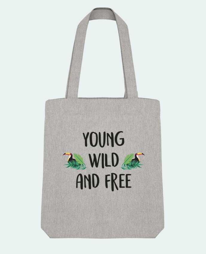 Tote Bag Stanley Stella Young, Wild and Free by IDÉ'IN 