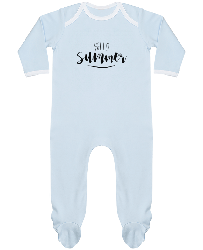 Pijama Bebé Manga Larga Contraste Hello Summer ! por IDÉ'IN