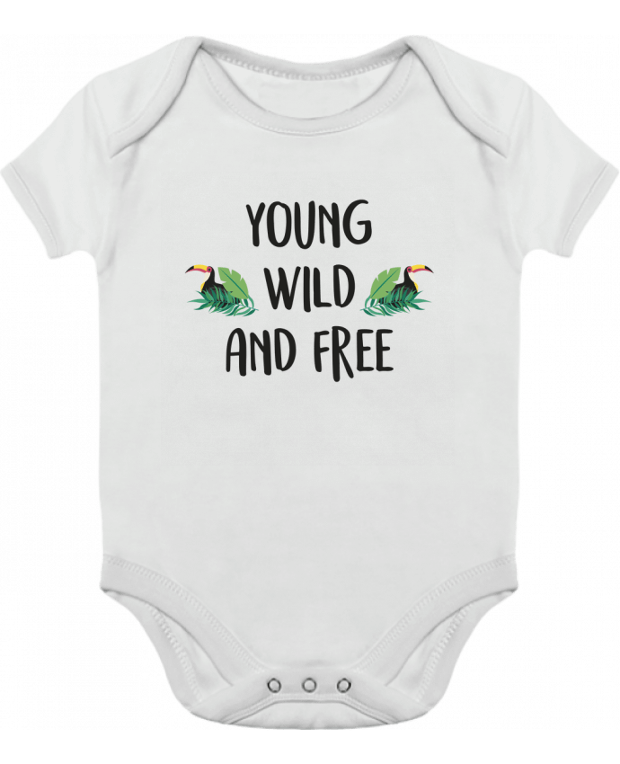 Baby Body Contrast Young, Wild and Free by IDÉ'IN