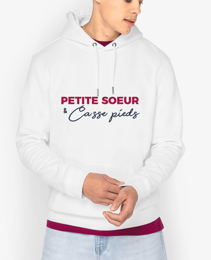 Hoodie Petite sœur et casse pieds Par tunetoo