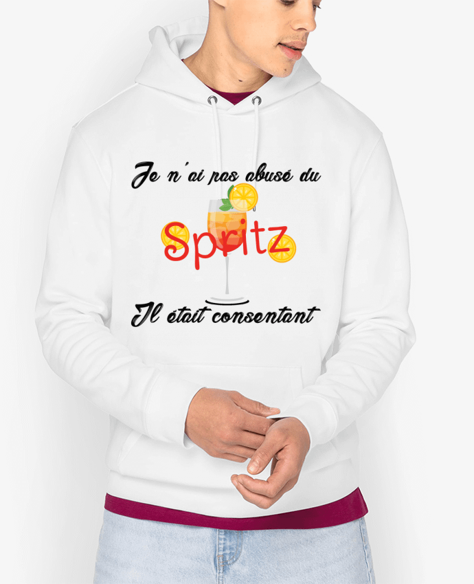 Hoodie Je n'ai pas abusé du Spritz, il était consentant ! Par tunetoo