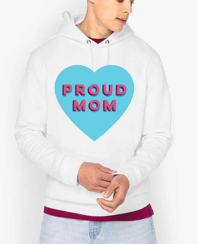 Hoodie Proud Mom Par tunetoo