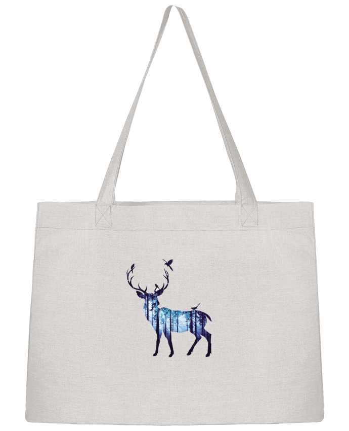 Shopping tote bag Stanley Stella Deer by Likagraphe