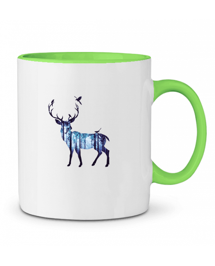 Two-tone Ceramic Mug Deer Likagraphe