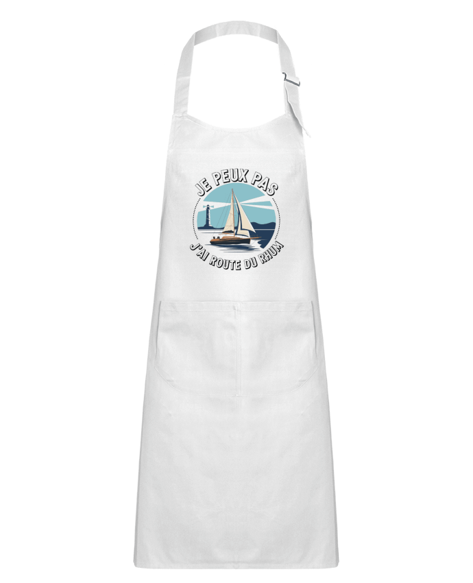 Tablier Enfant je peux pas j'ai route du rhum par bwilfy