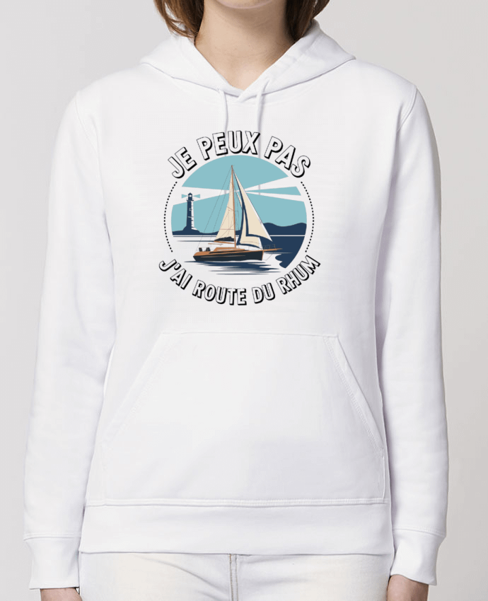 Hoodie je peux pas j'ai route du rhum Par bwilfy