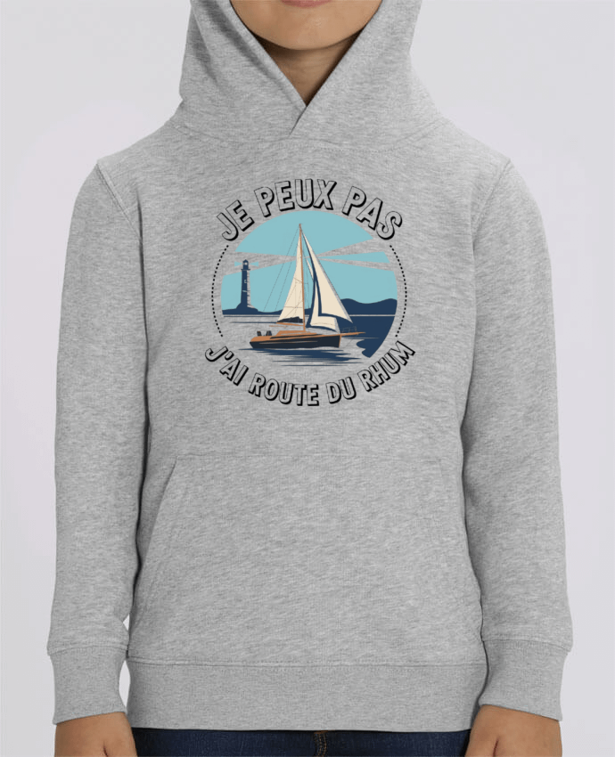 Sweat enfant je peux pas j'ai route du rhum Par bwilfy