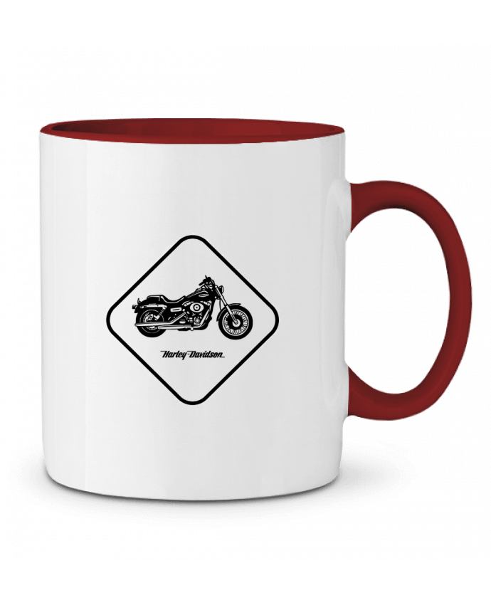 Mug bicolore Harley Davidson Likagraphe