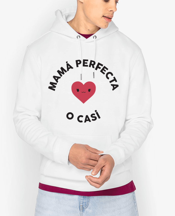 Hoodie Mama perfecta o casi Par tunetoo